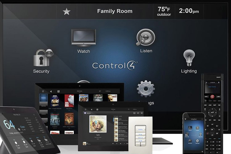 Assistenza e installazione Control4 sistema domotico abitativo